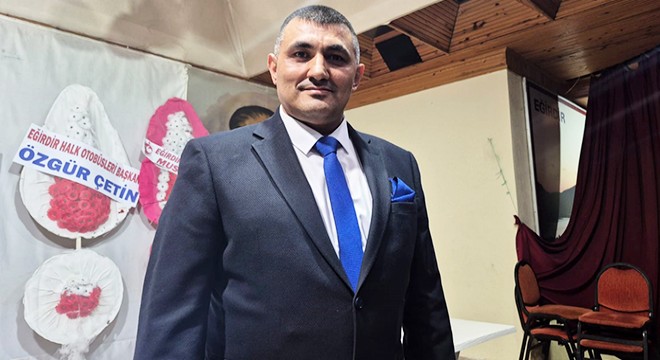 Eğirdir Şoförler Odası'nda Ali Öz dönemi