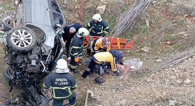 Eğirdir'de kaza: 1 yaralı