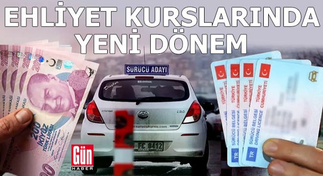 Ehliyet kurslarında yeni dönem: 45 bin lira sınırı geldi
