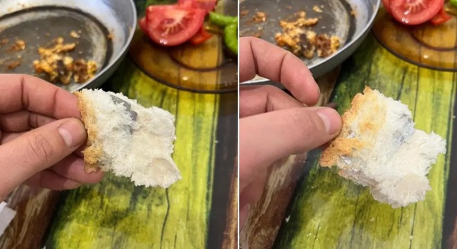 Ekmeğin içinden jilet çıktı: 'Son anda fark ettim'