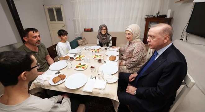 Erdoğan'dan iftar ziyareti