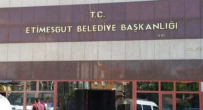Etimesgut Belediyesi'nde zimmet soruşturması