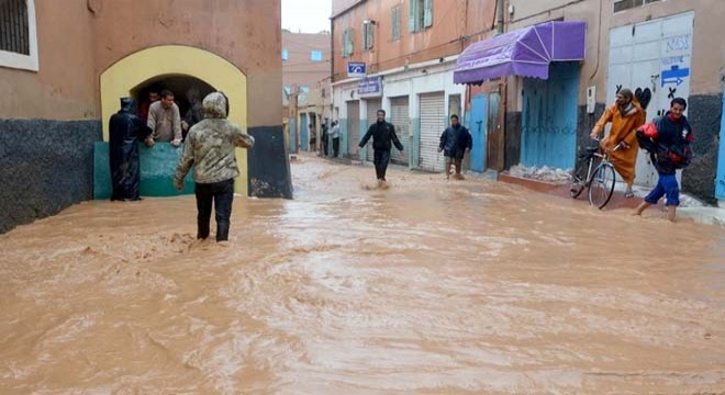 Fas'ta sel ve fırtına: 21 ölü