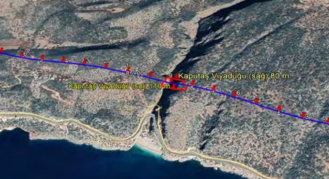 Finike-Demre-Kaş yol projesine mahkemeden iptal