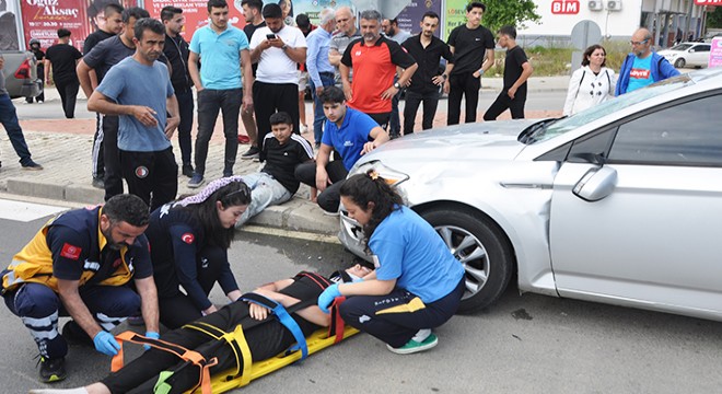 Gazipaşa'da kaza: 2 yaralı