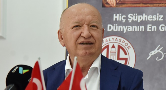 Gencer: Antalyaspor için tarihi gün