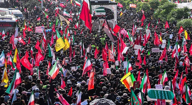 Hamaney için Irak'ta cenaze töreni düzenleniyor