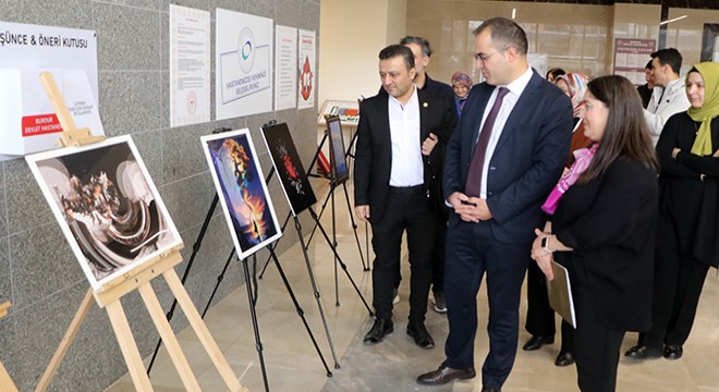 Hastanede Sanatla Şifa Buluşması sergisi