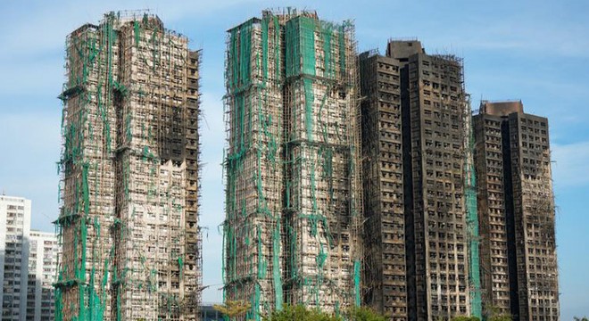 Hong Kong'daki yangında ölenlerin sayısı 151'e yükseldi