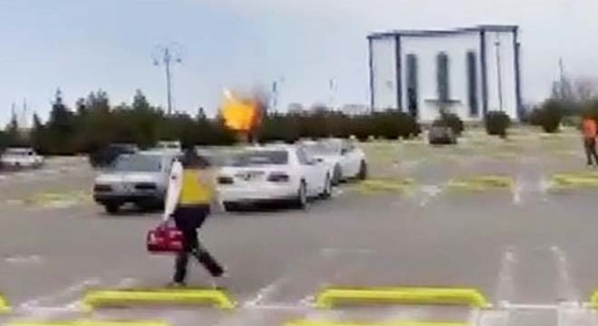 İran'a ait İHA, Nahçivan Havalimanı'na düştü