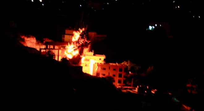 İsrail ordusu, Lübnan'ın güneyine hava saldırısı düzenledi