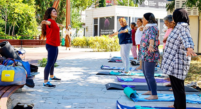 Kadın Danışma Merkezi'nde sabah sporu