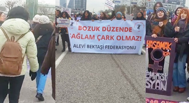 Kadın Hareketi Ankara'da: Şiddete karşı ortak ses
