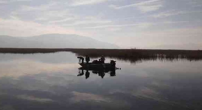 Karamık Gölü'nde kaçak avcılıkla mücadele