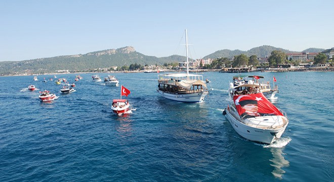 Kemer'de Kabotaj Bayramı coşkusu