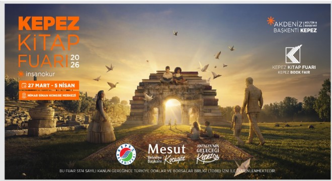 Kepez Belediyesi Kitap Fuarı banneri