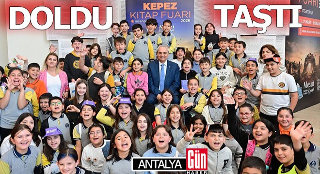 Kepez Kitap Fuarı, kitapseverlerle dolup taştı