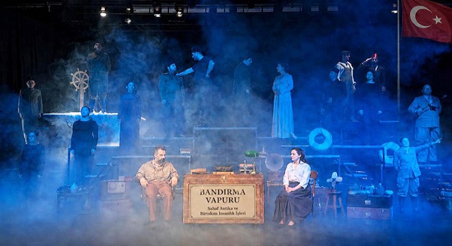 Kepez'de Bandırma Vapuru sahne alıyor