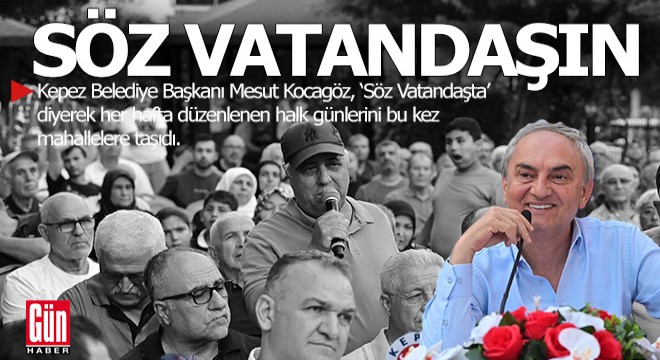 Kepez'de Kocagöz sahada