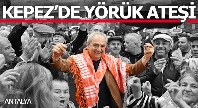 Kepez'de Yörük ateşiyle bahar şöleni