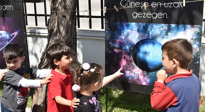 Kepez'de minik kaşifler uzayı keşfediyor