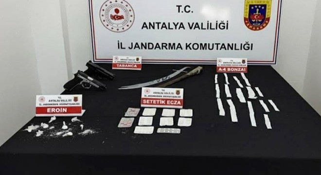 Kepez'de uyuşturucu operasyonu