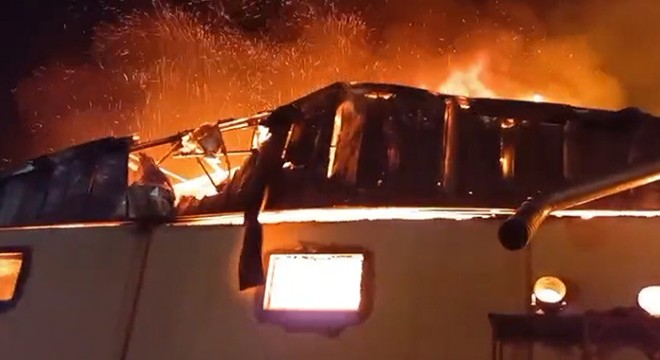 Kereste fabrikasındaki yangın söndürüldü