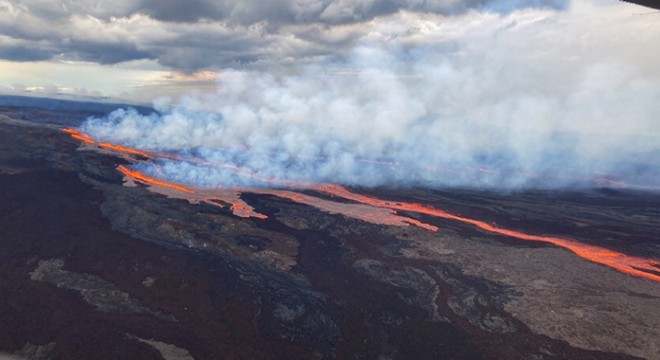 Kilauea Yanardağı yeniden lav püskürttü