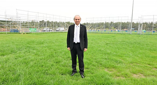 Kocagöz, er meydanı hazırlıklarını yerinde inceledi