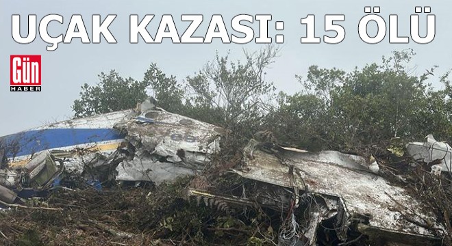 Kolombiya'da uçak kazası: 15 ölü