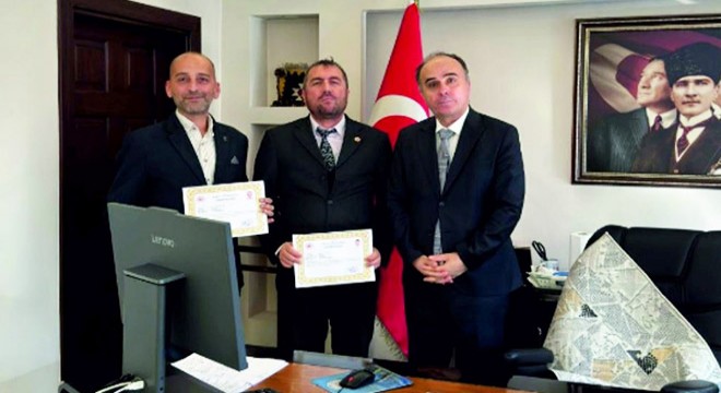 Korkuteli Tapu Müdürlüğü personeline başarı belgesi