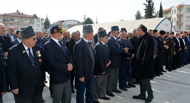 Korkuteli'de 18 Mart töreni yapıldı