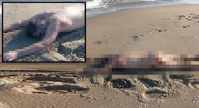 Kumsalda çıplak erkek cesedi bulundu