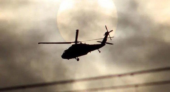 Libya'da helikopter 5 kişiye mezar oldu