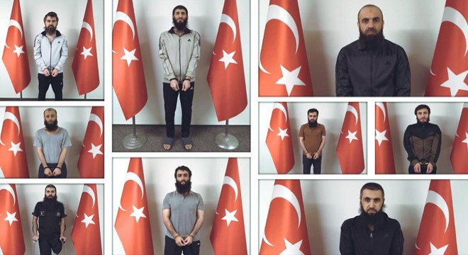 MİT'ten Suriye'de operasyon; 10 DEAŞ'lı Türkiye'ye getirildi