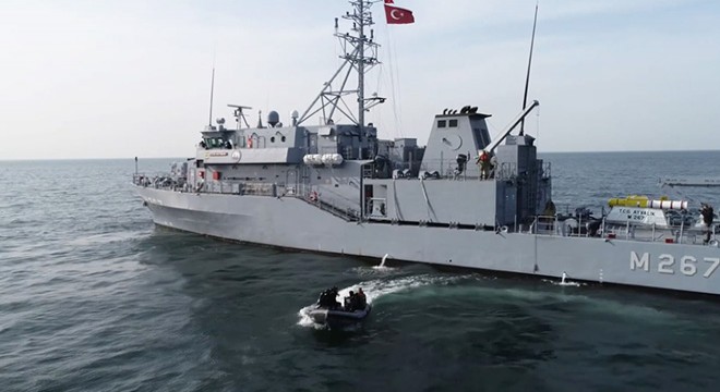 MSB: Karadeniz'de tespit edilen 275 şüpheli cisim imha edildi