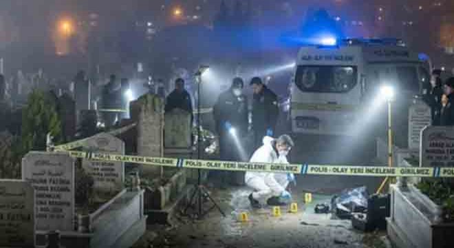 Mezarlıkta kanlı pusu!