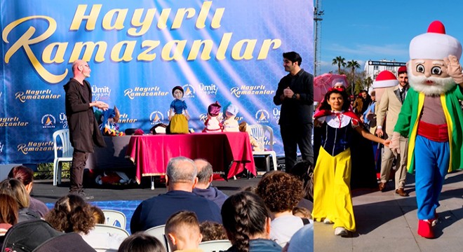 Muratpaşa Ramazan Çarşısı'nda eğlenceye devam