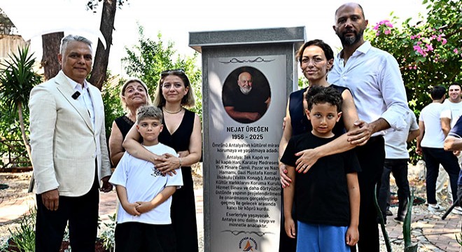 Nejat Üreğen’in adı, ömrünü adadığı Kaleiçi’nde yaşatılacak