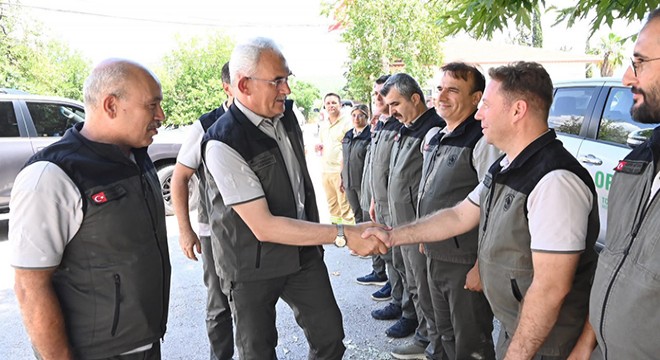 Orman Genel Müdürü Karacabey Serik'te