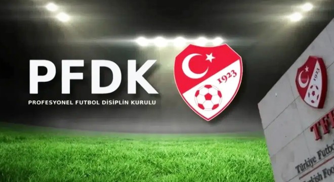 PFDK'dan 7 Süper Lig kulübüne para cezası