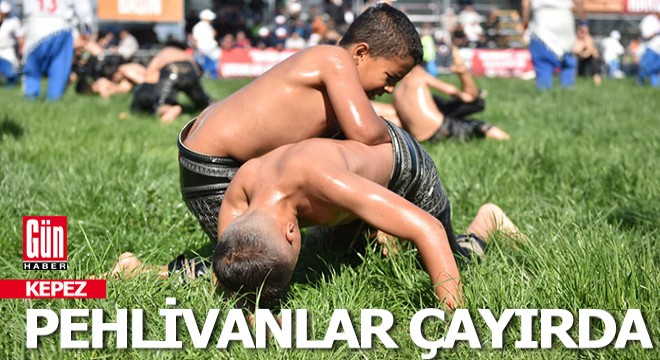 Pehlivanlar Kepez'de çayıra çıktı