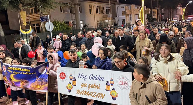 Ramazan fener alayı düzenlendi