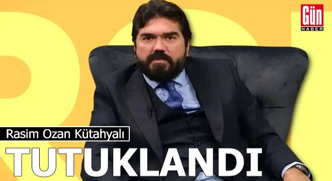 Rasim Ozan Kütahyalı tutuklandı
