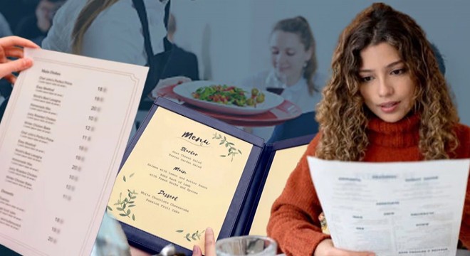 Restoranlarda yeni dönem: Menüler sil baştan
