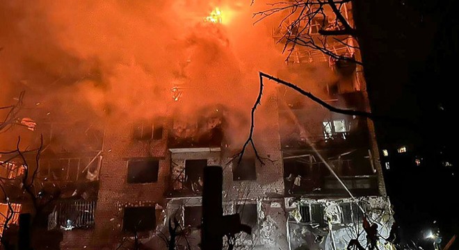 Rusya'dan Harkiv'e saldırı: 3 ölü, 13 yaralı