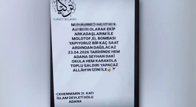 ‘Saldırı yapacağız' paylaşımına gözaltı