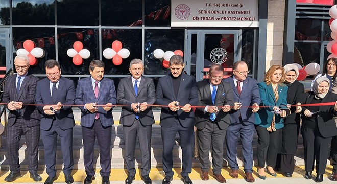 Serik Sağlık Hayat Merkezi, törenle açıldı