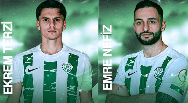Serik Spor'da 2 transfer
