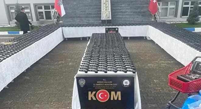 Silah kaçakçılarına darbe